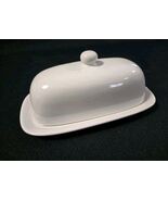 Corning Ware Butter Dish White TableWare Casual China Thailand  - $24.95