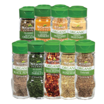 McCormick Gourmet Organic Seasoning Shakers | GMO Free | Mix &amp; Match Flavors #3 - £18.80 GBP+