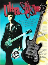 Dokken George Lynch Mob ESP Ultra Tone guitar 1995 advertisement 8 x 11 ... - £3.17 GBP