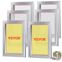 VEVOR Screen Printing Kit, 6 Pieces Aluminum Silk Screen Printing Frames, 10x14i - $124.44 CAD