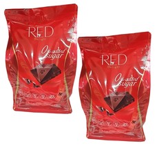 2 Packs Red Dark Chocolate 0% added Sugar NET WT 15 OZ - £34.22 GBP