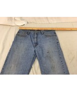 Adult Men&#39;s Levi Strauss &amp; Company Blue 505 Jeans 38 X 34 Legs Stained 3... - $25.68 CAD
