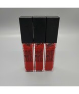 3 MAYBELLINE Vivid Matte Liquid Lip Color #35 Rebel Red - £6.91 GBP