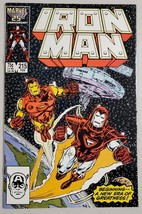 Iron Man #215 Marvel Comic Copper Age 1987 - £7.76 GBP