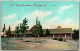 Norris Station Lunch House Yellowstone Park Wyoming WY Unused DB Postcard D14 - £32.01 GBP