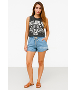 sh47 CFLB Trendy High Rise Drawstring Ladies Denim Shorts Hotpants Size ... - $460.00 MXN