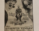 Big Fat Liar Vintage Movie Print Ad Amanda Bynes TPA10 - £4.74 GBP