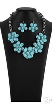 PAPARAZZI THE HEATHER ZI COLLECTION NECKLACE &amp; EARRING SET - £19.30 GBP