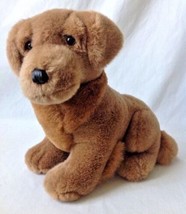 Aurora Golden Retriever Plush Puppy Dog Stuffed Animal 12&quot; - £11.91 GBP