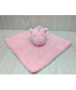 Parent&#39;s Choice pink unicorn baby security blanket lovey satin underside... - £9.47 GBP