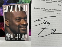 Shaquille O&#39;neal~Shaq Uncut~Signed Hard Copy - £43.51 GBP