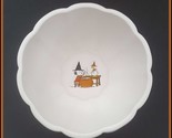 NEW RARE Williams Sonoma PEANUTS Snoopy Halloween Candy Bowl 9&quot; Stoneware - $89.99