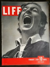 Life Magazine February 7, 1938 Gary Cooper - Joe Louis - Mayor Frank Hague - E2 - £5.24 GBP
