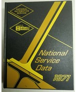1971 National Service Data Final - Repair Manual MINT/NEAR MINT Condition - $40.34 CAD
