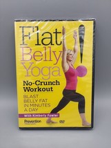 Flat Belly Yoga No Crunch Workout Blast Belly Fat in Minutes a Day DVD F... - $4.14