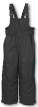 Cat &amp; Jack Kinder Schwarze Latzhose Schnee Ski Winterhose - $20.11