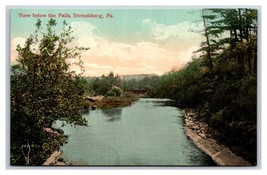 View Below the Falls Stroudsburg Pennsylvania PA UNP  DB Postcard T2 - £3.06 GBP