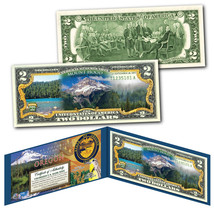 Mount Hood America The Beautiful Parks Oregon Official $2 U.S. Bill - £11.14 GBP