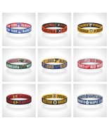 Reversible NHL Teams Bracelet Elastic Stretch Bracelet NHL Wristband - £9.41 GBP
