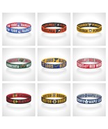 Reversible NHL Teams Bracelet Elastic Stretch Bracelet NHL Wristband - $16.46 CAD