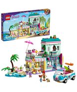 LEGO 41693 Friends Surfer Beachfront Beach House Building Set with Car T... - £74.89 GBP
