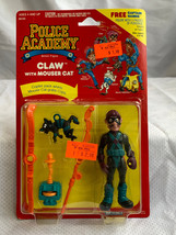 1988 Kenner Police Academy &quot;CLAW &amp; MOUSER CAT&quot; Action Figure in Blister ... - £79.09 GBP