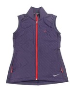 Nike Golf Tour Performance Vest Purple Small Dri-Fit Full Zip Outdoor Sp... - £13.42 GBP