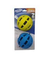 Nerf Dog -3.8&#39;&#39; Crunch and Squeak Rubber Ball Dog Toy, Pack of 2 Medium/... - $15.83