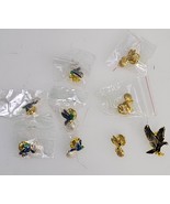 Vtg Golf Award Birdie Pin Brooch Colorful Bird with Ball Souvenir NOS Lo... - $356.17 MXN