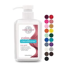 Keracolor Clenditioner Hair Dye Depositing Color Conditioner Rose Gold 12 oz - £15.10 GBP