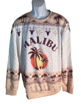 MALIBU Rum Mens/Womens All Over Print Long Sleeve Shirt Size Medium - $19.79