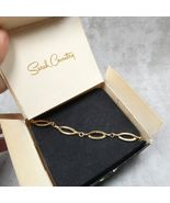 Vintage Sarah Coventry Gold-Toned Oval Chain 7" Bracelet - $24.70