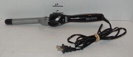 Revlon RV053 Perfect Heat 1/2" Triple Ceramic Curling Iron Black/Silver ... - $8.88