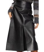 Skirt Leather Long Size Maxi Womens Lambskin Genuine Vintage Women Lined... - $163.41 CAD+