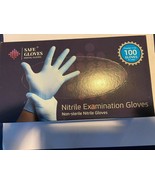 200 Nitrile Rubber Gloves Powder Free Durable Mechanic Waterproof LIGHT ... - $13.75+