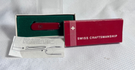 Vtg 1970&#39;s Victorinox Swiss Army Knife Bijou Commander 5 Function In Box - £39.92 GBP