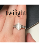 Bella Swan Twilight Ring Vampire Moonstone Ring Replica Size 7 - £38.17 GBP