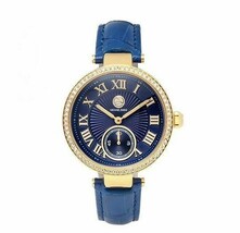 Michael Zweig Montre Femmes, Cristal Accent Véritable Cuir Montre Femme - £15.01 GBP