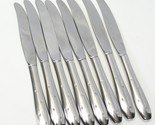 Wallace Bright Star Dinner Knives 8 1/2&quot; Glossy Stainless Lot of 8 - $42.13