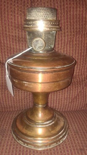 Vintage ALADDIN ALUMINUM Brass  OIL LANTERN MODEL 12 - $130.89