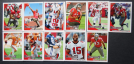 2010 Topps Tampa Bay Buccaneers Team Set of 11 Football Cards - £3.89 GBP
