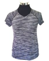 Tek Gear Tee Shirt Juniors Size Small Dry TEK Black White Polyester Activewear - £9.46 GBP