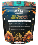 MAIA Ceremonial High-Flavanol Super Cacao with NATTOKINASE 7oz 30 servin... - $34.99