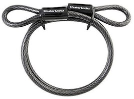 Master Lock Cable, Steel Cable With Looped Ends, 4 ft. Long, 85DPF - $26.34