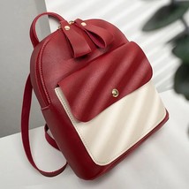 Kpack women pu leather shoulder bag for teenage girls kids multi function small bagpack thumb200