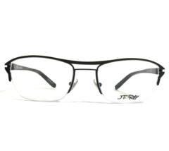 J.F Rey Eyeglasses Frames JF2817 0050 Black Yellow Square Half Rim 51-19-145 - £103.05 GBP