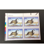 U.S. Federal Duck Stamps RW64 Plate Block of 4 w/Plate # Canada Goose 19... - $1,273.45 MXN