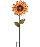 Sunflower Decor Metal Yard Art Decor Outdoor Garden Decoration for Patio... - $456.77 MXN