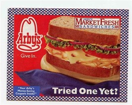 Arby&#39;s Roast Beef &amp; Mrs. Winners Chicken Coupon Book Tennessee Expired in 2003 - £14.03 GBP