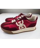 Sam Edelman Women&#39;s Langley Lace Up Sneaker, red,  size 10 M - $118.52 CAD